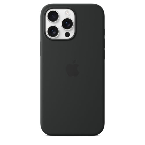 Silicone Case - Θήκη με MagSafe for Apple iPhone 16 Pro Max - Black