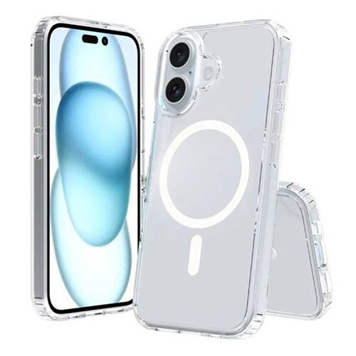 TPU Silicone Case - Διάφανη Θήκη με MagSafe for Apple iPhone 16 plus