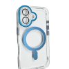 TPU Διάφανη Ανθεκτική Σκληρή Θήκη MLK+ Για Iphone 16 blue Ultramarine