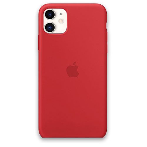 Θήκη κινητού για Apple Silicone Case  iPhone 12 / 12 Pro Red Κόκκινη
