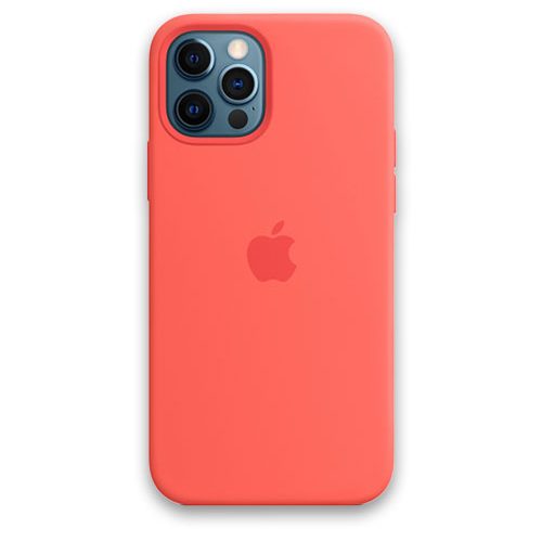 Θήκη κινητού για Apple Silicone Case  iPhone 12 / 12 Pro Coral Κοράλλι