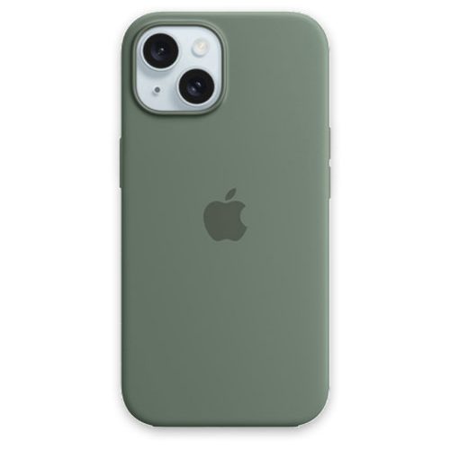 Silicone Magesafe Case for Apple – Θήκη για Iphone 15 Cypress Πράσινο Σκούρο