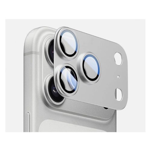 Metal Αντιχαρακτικό γυαλί για την προστασία της πίσω κάμερας του iPhone 17 Pro Max Silver