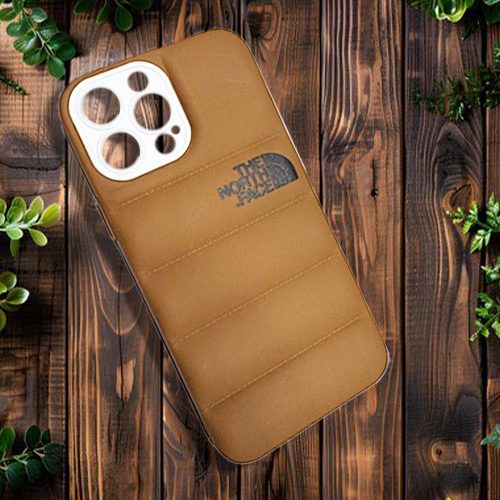 The North Face Puffy Brown – Θήκη για Iphone 11 Pro Καφέ