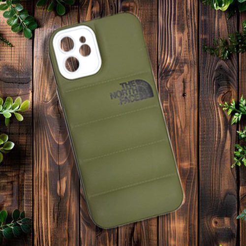 The North Face Puffy Green – Θήκη για Iphone 11 Χακί