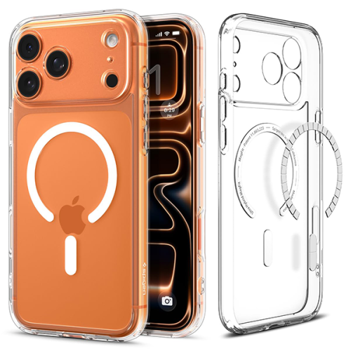 Θήκη για Apple Spigen Ultra Hybrid Case Compatible with iPhone 17 Pro Max - Crystal Clear