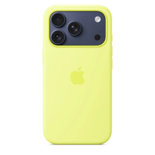 Silicone Case - Θήκη με MagSafe για Apple iPhone 17 Pro Max - NeonYellow