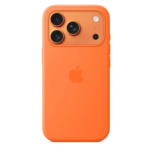 Silicone Case - Θήκη με MagSafe για Apple iPhone 17 Pro Max - Orange
