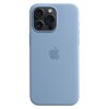 Silicone Case Γαλάζιο με MagSafe για Apple iPhone 15 Pro Max Winter Blue