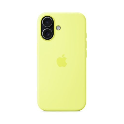 Silicone Case - Θήκη με MagSafe για Apple iPhone 17 - Neon_yellow